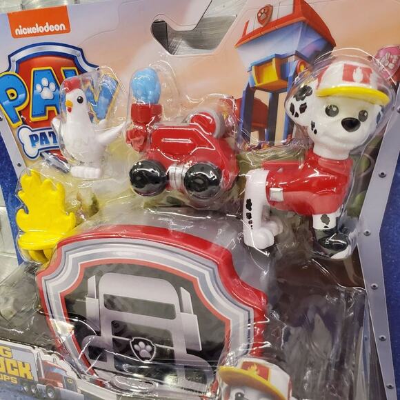 Paw Patrol Big Truck Pups Marshall Paw Patrol Marshall Hero Pup Action Figure - Picture 4 of 7